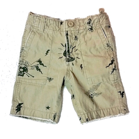 GAP Rockstar Khaki Shorts Rockers Stand Together 3 - Picture 5 of 13